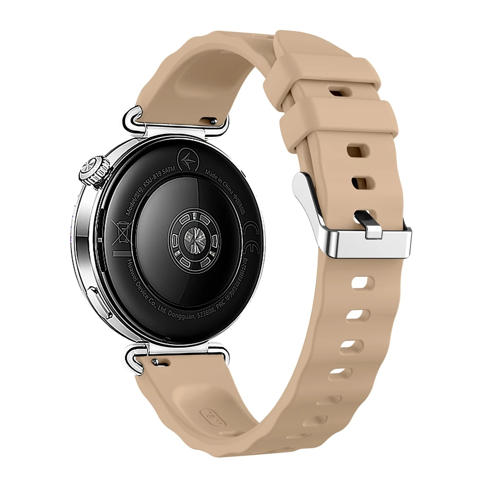 18 mm Damen-Silikonarmband für Garmin Venu 4 41 mm/3S/2S Ersatzarmband für Forerunner 265S/255S Music/Vivoactive 4S 3S – Detail 17