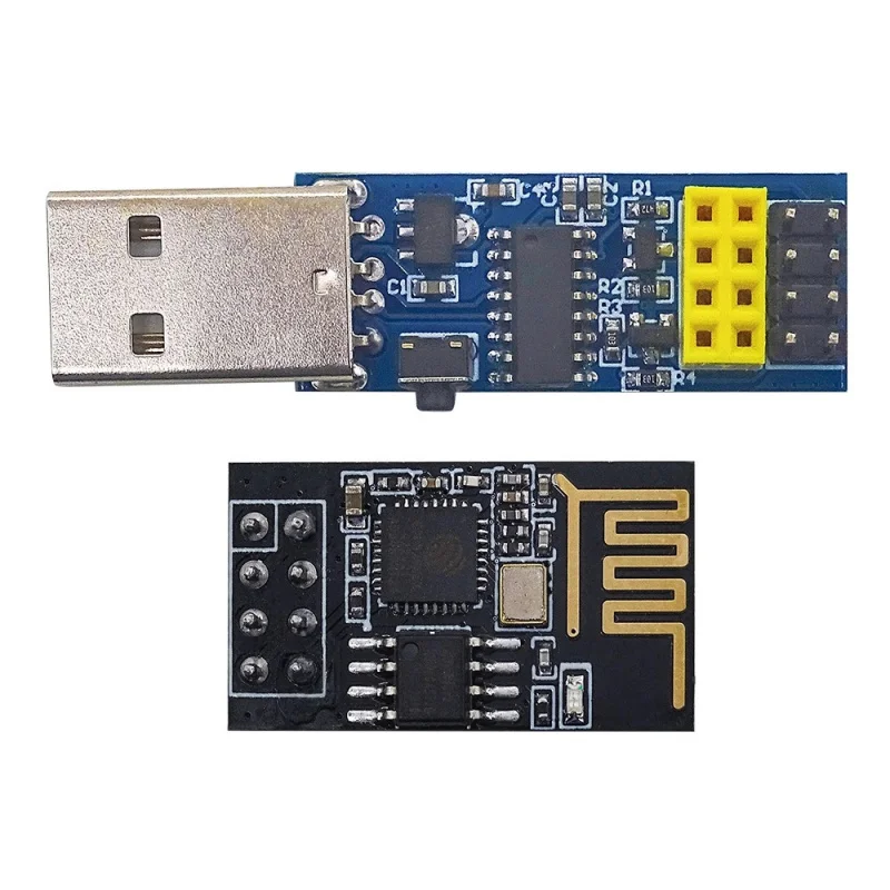 CH340CDownload BurnerESP8266 ESP-01 ESP-01S WIFIModule Downloader Debugger