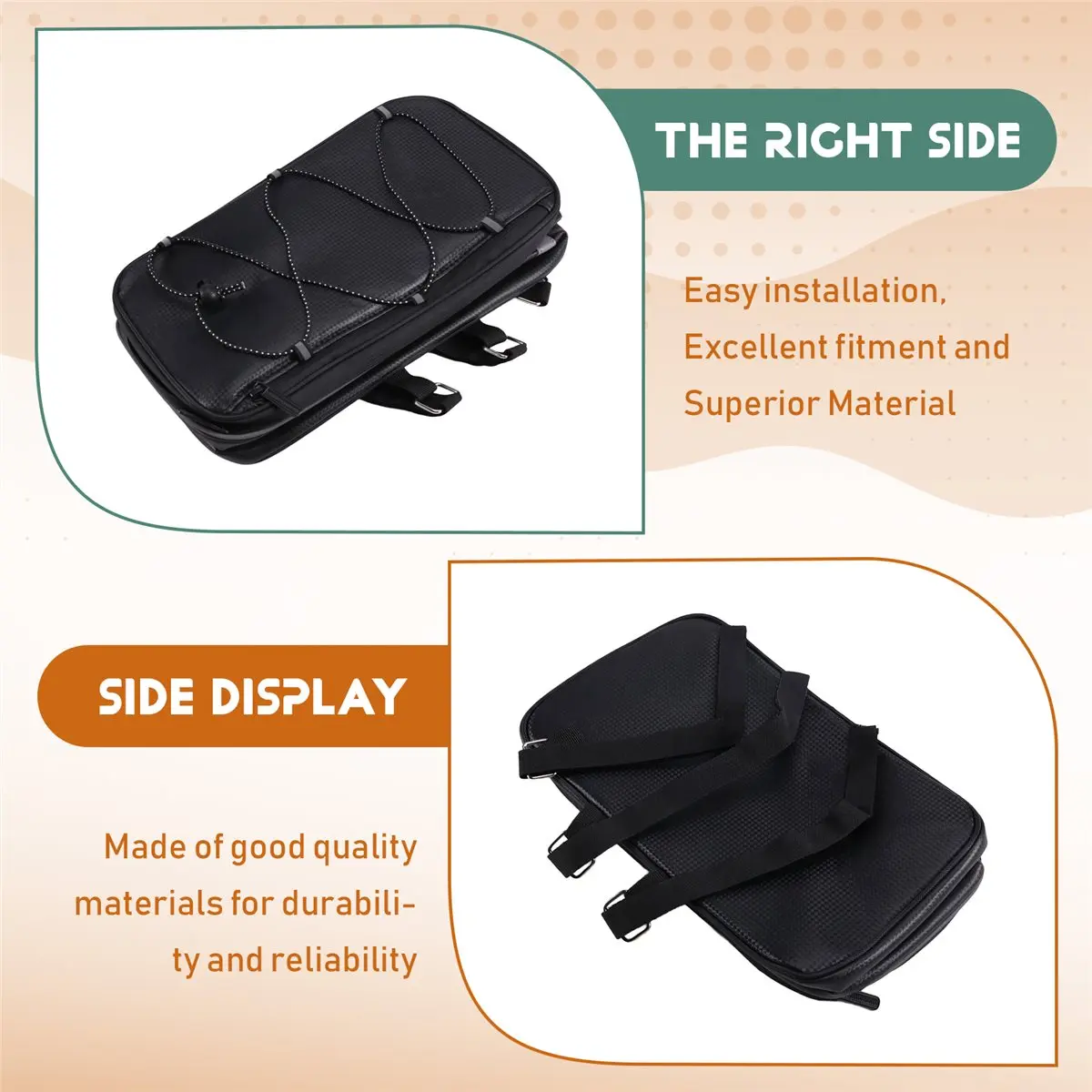 Bicycle Rear Seat Bag Bike Rack Bag Trunk Pannier Cycling Waterproof Travel Bag for Cycling Travel