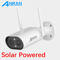 ANRAN Solar WiFi Camera Outdoor Wireless Security 3MP Surveillance Camera with HD Motion Detection and IR&Color Night Vision