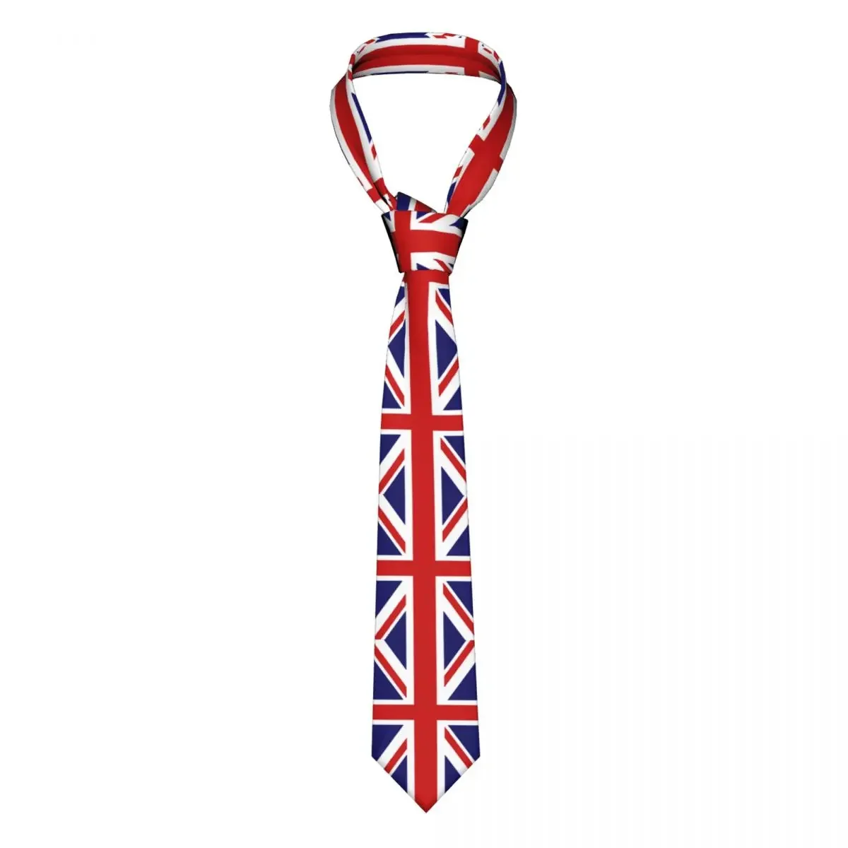 

British Flag Union Jack Neckties Men 8 cm UK Great Britain United Kingdom Neck Tie for Daily Wear Cravat Wedding Gift