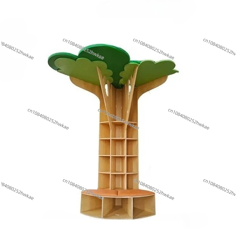 

Детская библиотека, дерево для чтения, напольные книжные полки, угловые шкафы для ухода за днем, деревянные книжные уголоки для детей дошкольного возраста