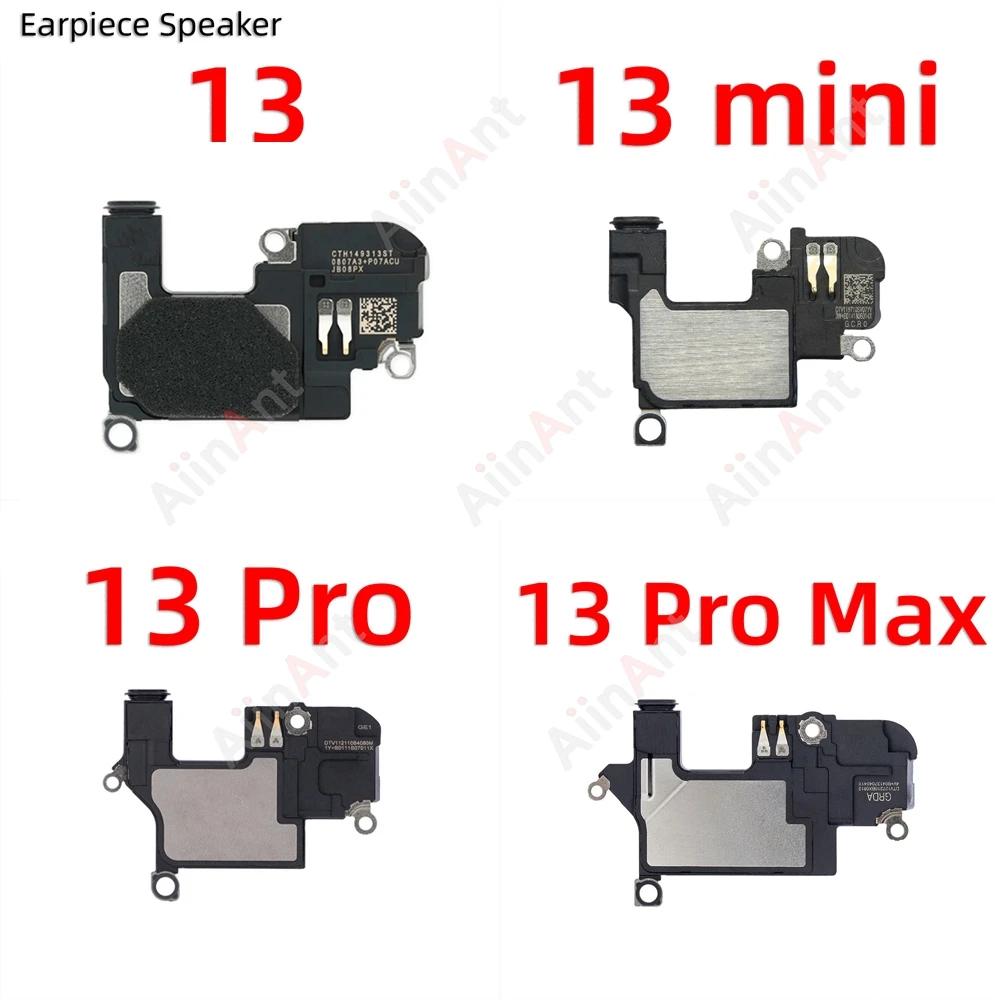 AiinAnt Phone Top Proximity Sensor Sound Ear Earpiece Speaker Flex Cable For iPhone 13 14 15 Pro Max 6 6s Plus Spare Parts