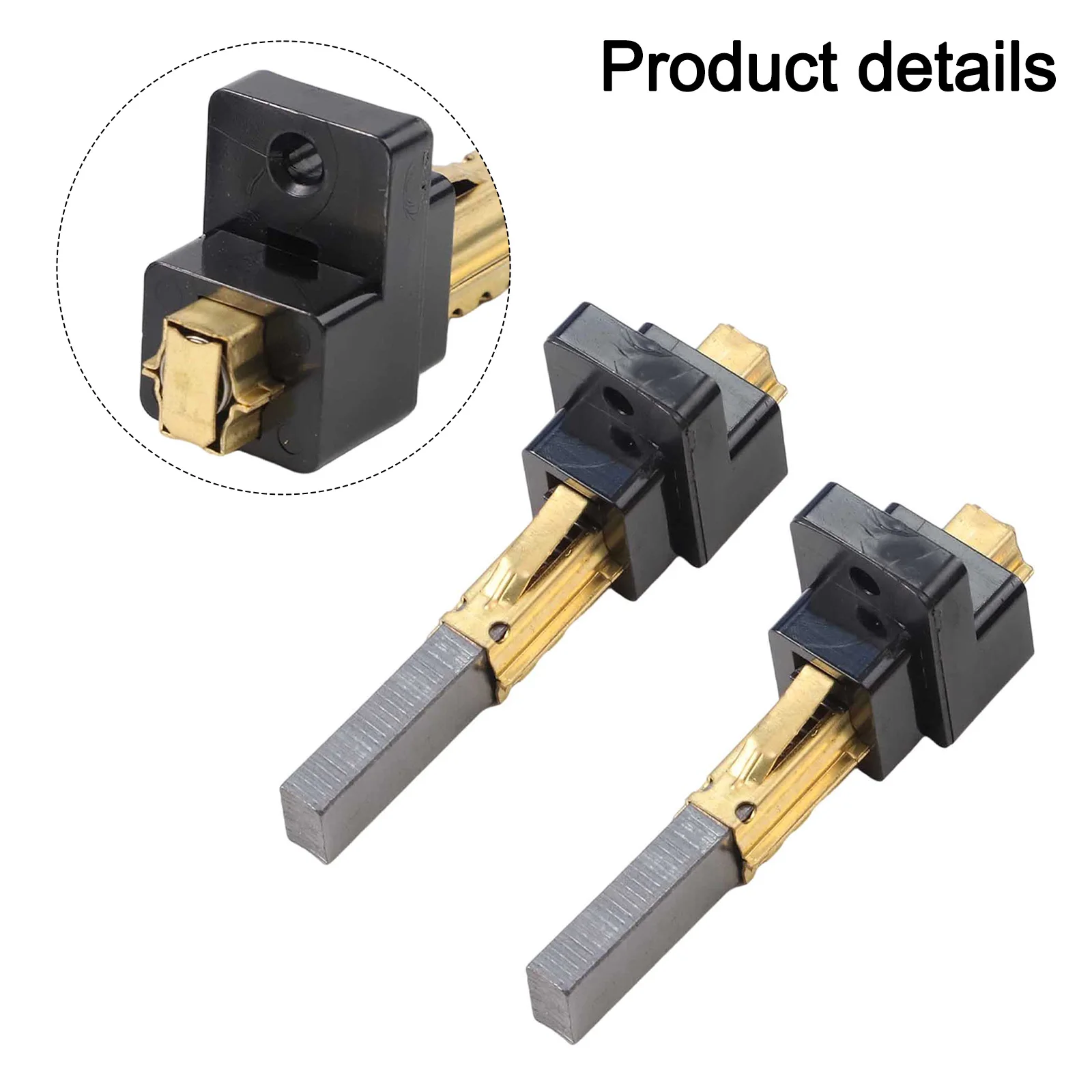 

Высокопроизводительные угольные щетки для пылесоса, долговечные угольные щетки для двигателя, держатель угольных щеток