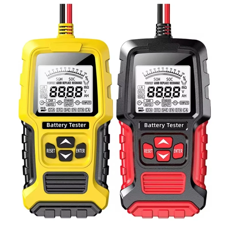 

D0UC 12V 24V Car Battery Tester Analyzers Automotive Battery Load Tester Diagnostic