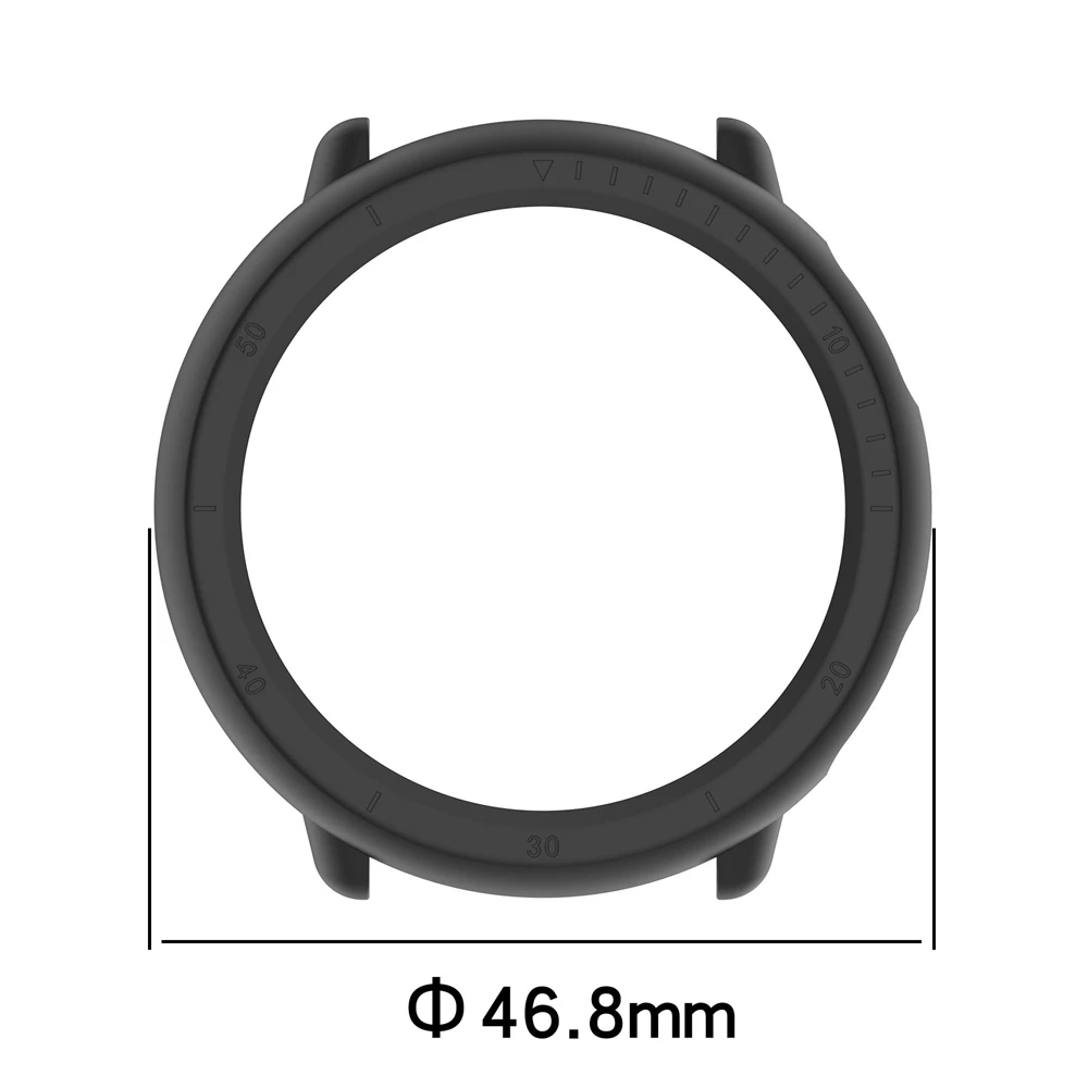 Case Cover For Huami Amazfit Active2 A2437 hollow protective shell Frame High Quality PC Slim Smart Watch Accessories