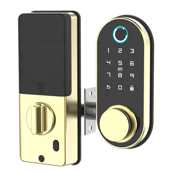 

High Security Theft Automatic Handles Interior Door Smart Door