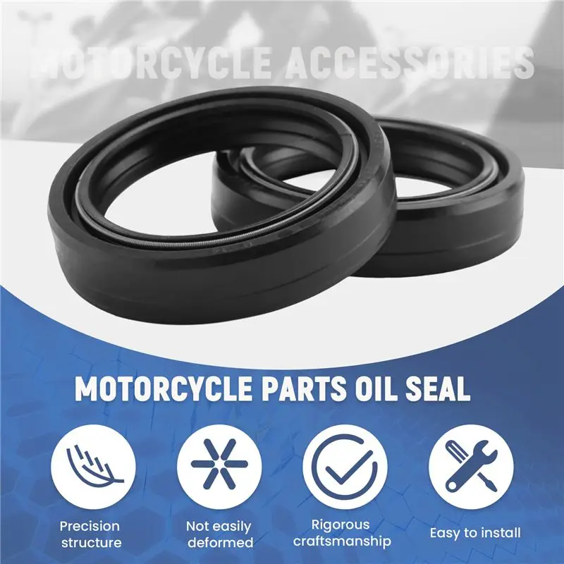 Motorcycle Front Fork Oil Seal And Dust Seal For HONDA CB-1 CB1 CB400 CBR400 CB750 HORNET 250 MAGNA CB 400 750-X67A - view 5
