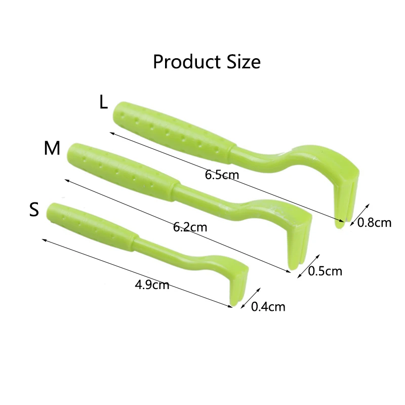 3 Pack Pet Flea Tick Remover Hook Tweezers Set, Tick Puller Removal Tool for Dogs And Cats view 6
