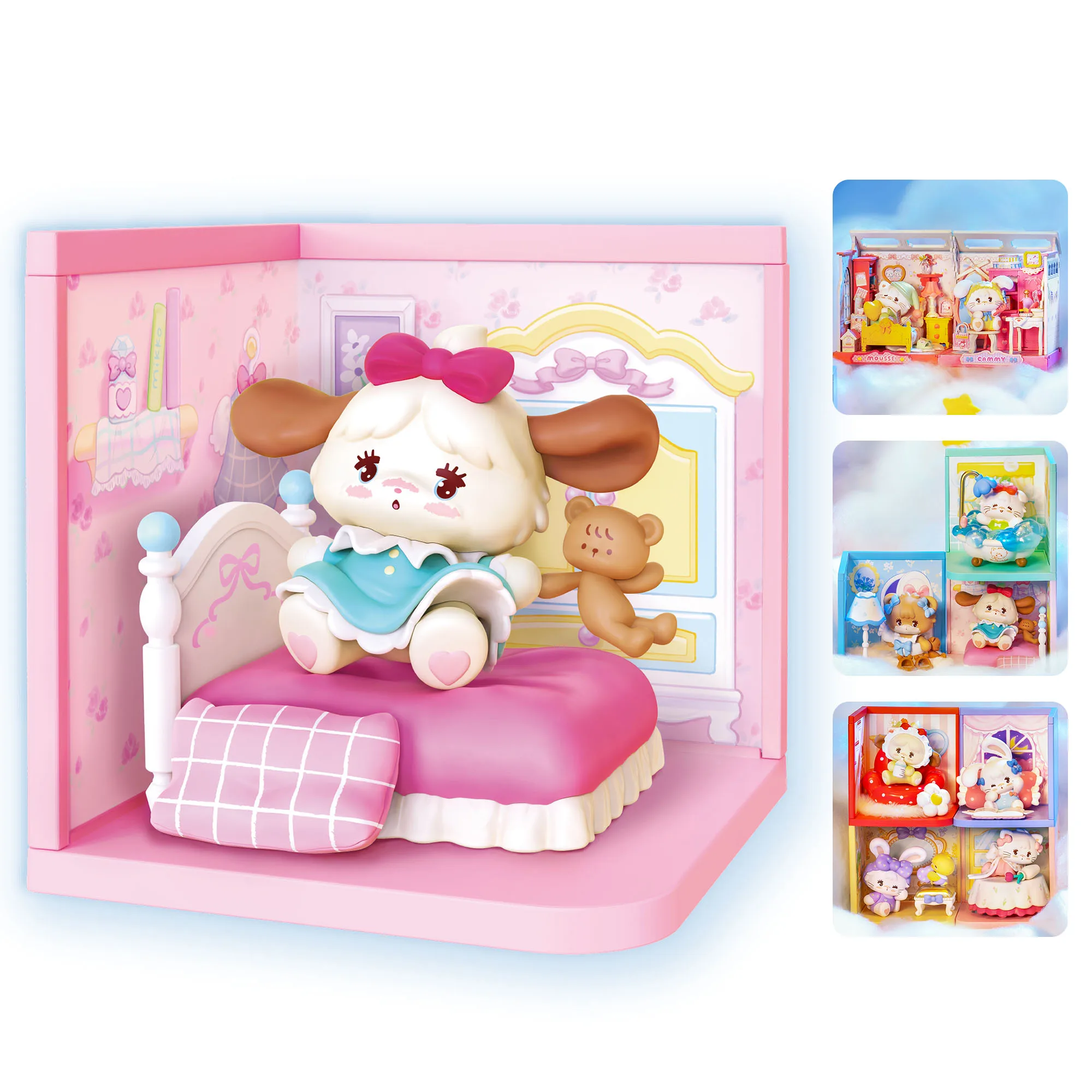 Caja Sorpresa Rolife Mikko Babies' Little World, Muñecas Coleccionables, Figuras Sorpresa para Niños, Amigos y Adultos