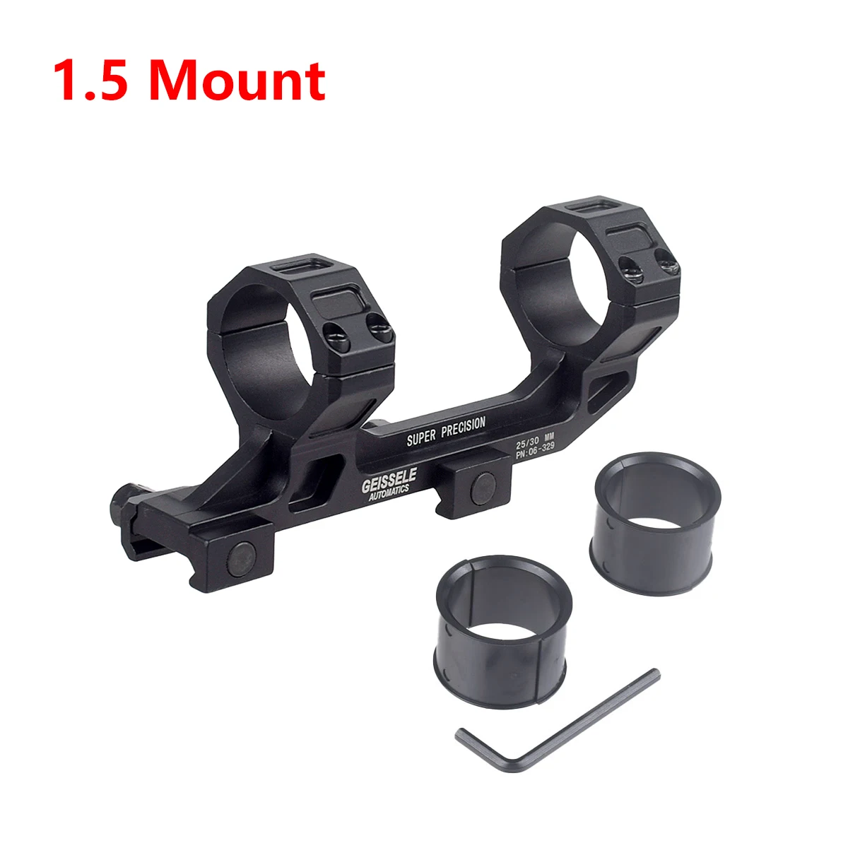 GEISSELE SUPER PRECISION AR15 Scope Mount 25.4mm 30mm Rings Reptilia 30mm ROF-45 ROF-90 For RMR SRO Red Dot Sight Mount image 3