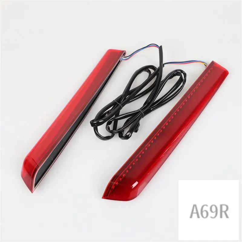 

A69R-1 Pair Red LED Saddlebag Side Marker Light Parts For Touring Street Glide 2014-2024
