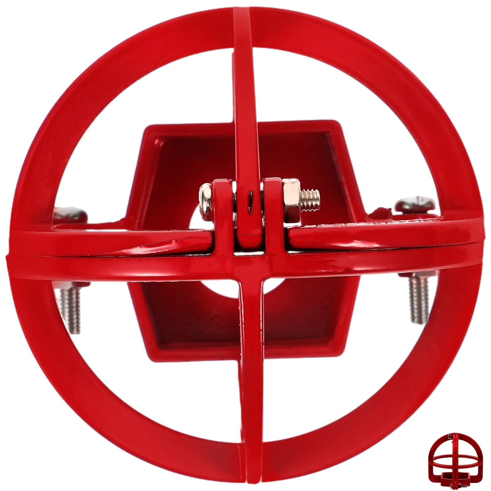 

Sprinkler Durable Aluminum Anti Collision Cover for System Easy Installation No Removal Needed Sprinkler