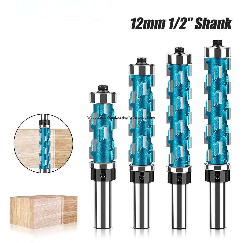 Spiral Flush Trim Router Bit Double Bearing 12mm / 1/2 Shank for Template & Edge Trimming Woodworking CNC