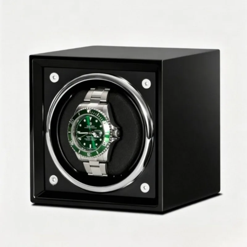 Automatic Watch Winder Wooden Men's Wrist Watches Winding Mechanical Storage Rotating Watches Box Watch Display Organizer Case