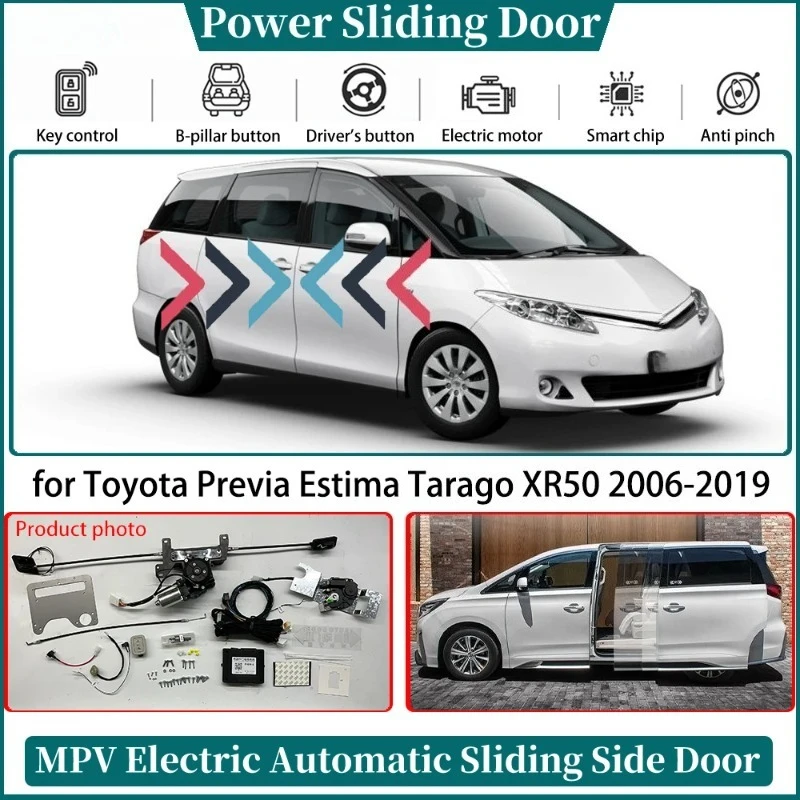 for Toyota Previa Estima Tarago XR50 2006-2019 Smart OEM Automatic Electric MPV Side Power Sliding Door Control System