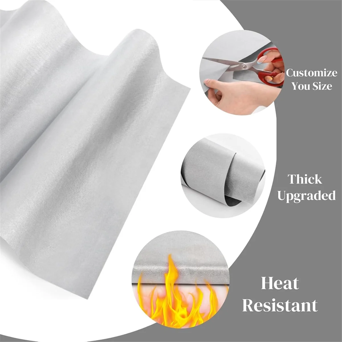 

SSR 8 Pcs Heat Pillow Bundle, Heat Mat Set 4 Heat Pressing Pillow 2 Transfer Sheet & 2 Tape