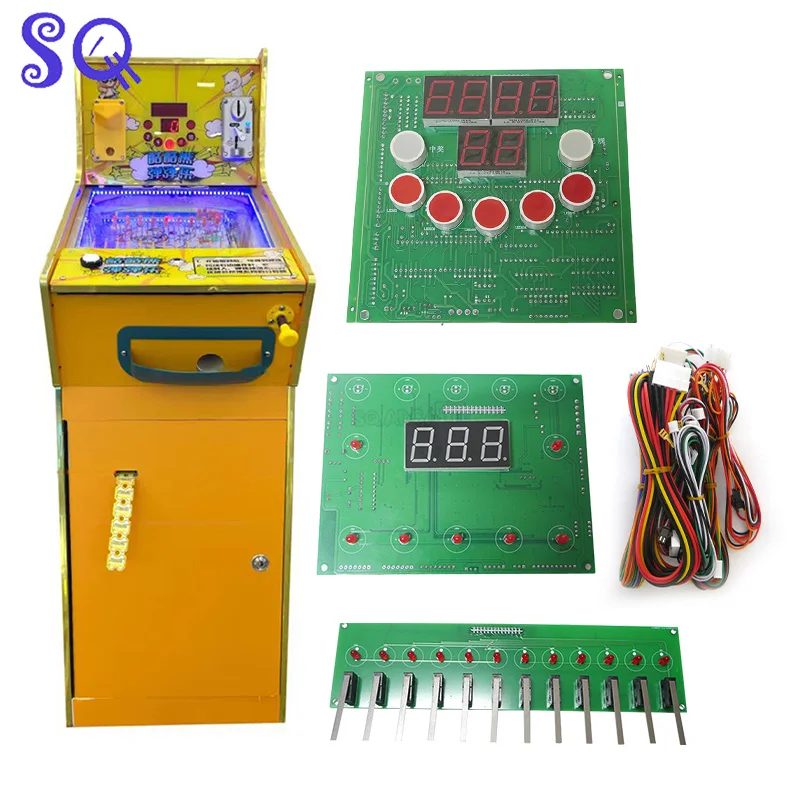 Pinball machine Accessories Kits 12 ball Lane Popular indoor Arcade Game DIY Fun Toy coin-operated kit for Adults kids