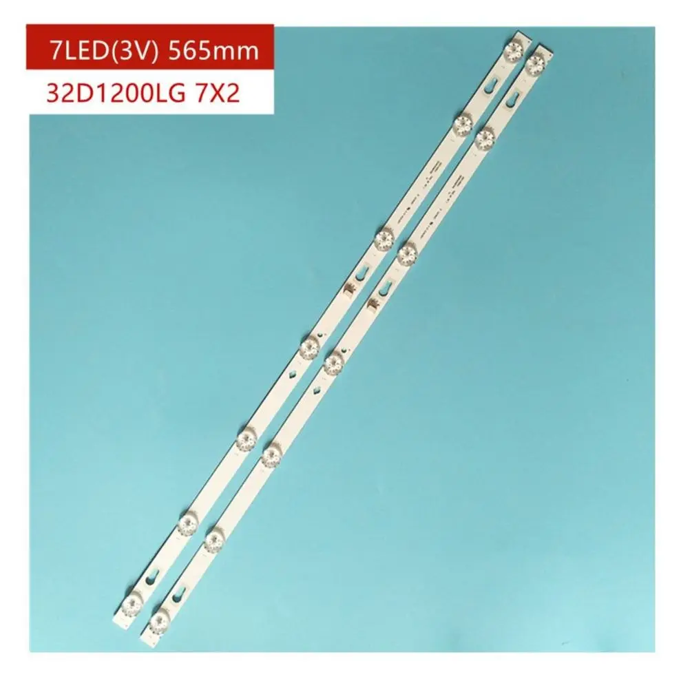 LED Backlight strip TCL 32HR332M07A5 32D1200LG V1 4C-LB320T-HRAC For 7lamps 564mm