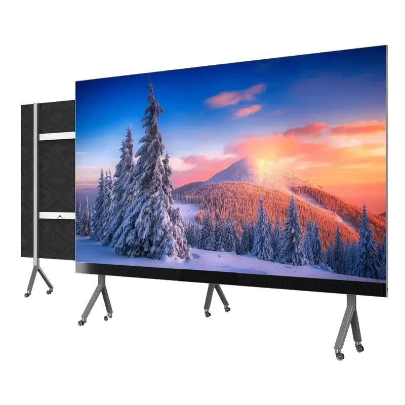 136 Inch All in One LED Display Digital Folding LED Screen for Signage LED Machines