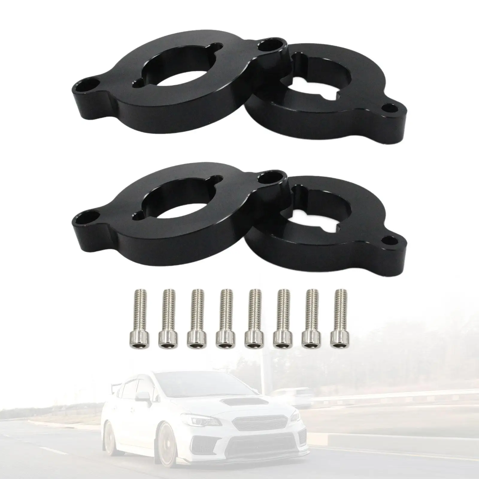 4Pcs Conversion Coilpack Adapter Plates Alloy Directly Replace for VW Golf GTI Jetta Beetle Passat 1.8T 20V Car Accessories