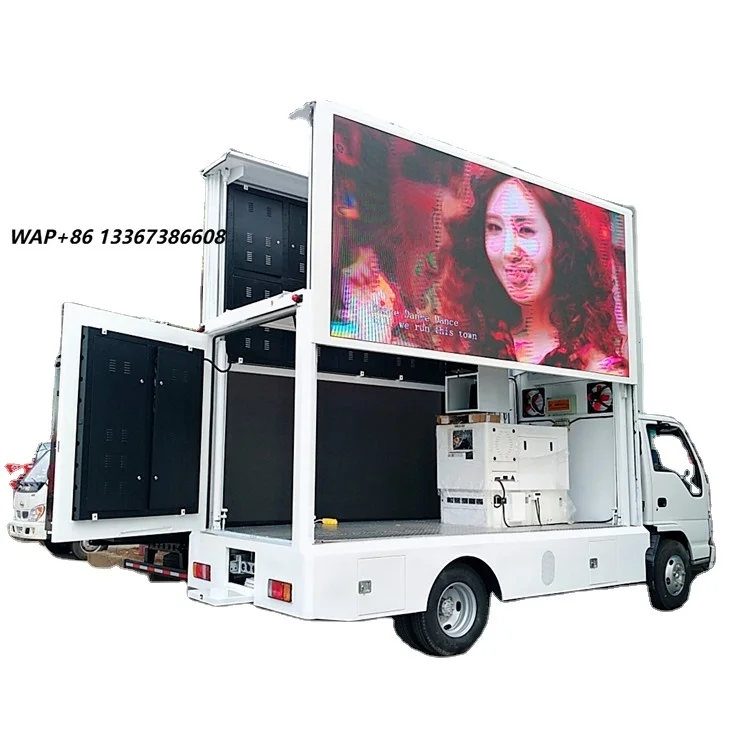 China Supplier Professional Produce P6 P7 P8 Small  Generator Billboard Advertising Led Display Truck Near Me