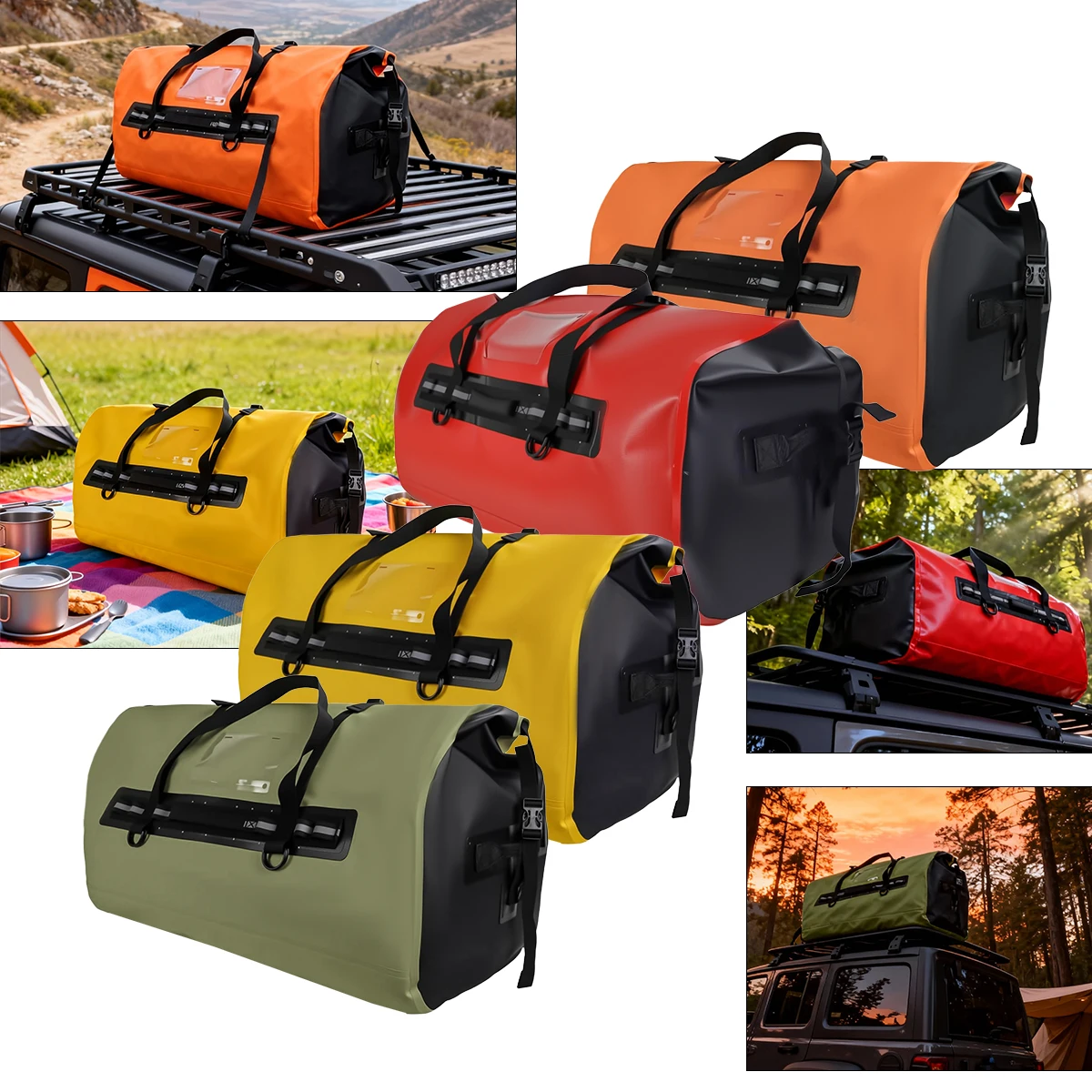 

Мотоциклетная сумка-баул 150 л, водонепроницаемая, для активного отдыха, универсальная, для кемпинга, лодочного сплава, рафтинга, каякинга, рыбалки