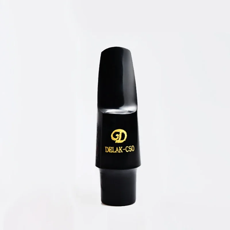 French Style C50 Bakelite Sax Mouthpiece Saxophone Mouthpiece for Alto Tenor Soprano Sax Saxophone Popular Jazz Musical Style