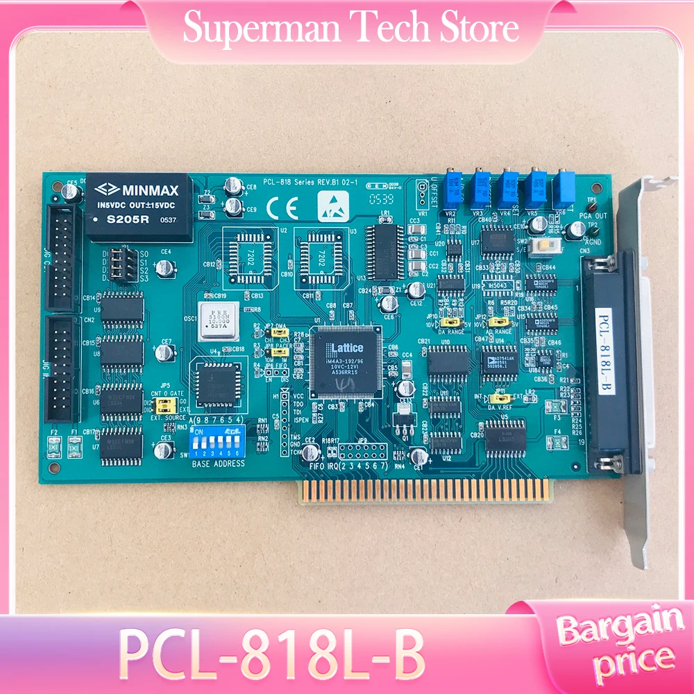 PCL-818 REV.B1 For Advantech Multi Function Data Capture Card PCL-818L-B