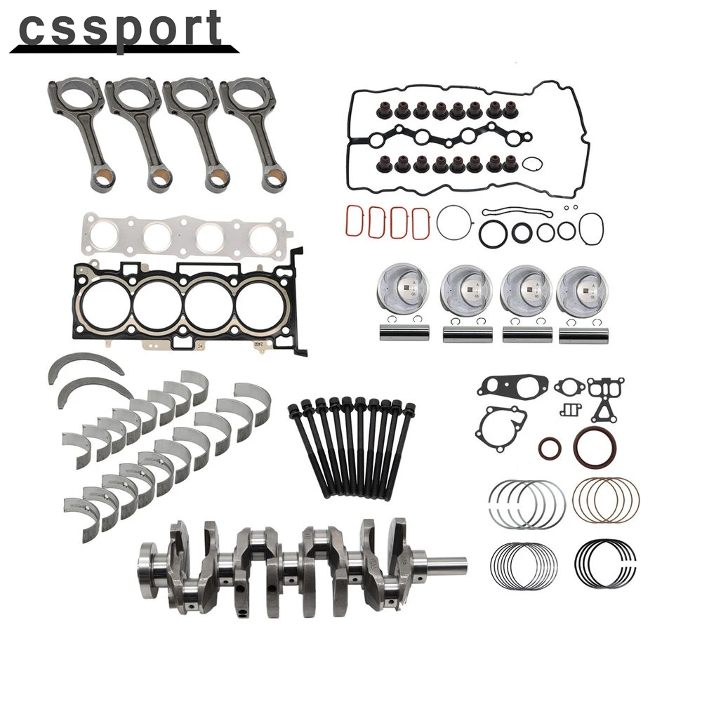 

209102GA02 2102025120 For HYUNDAI KIA G4KJ 2.4L Engine Rebuild Overhaul Kit - Crankshaft / Con Rods