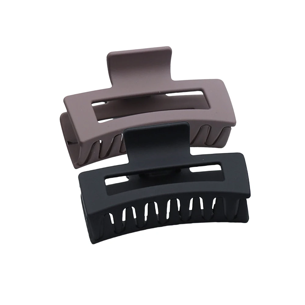 Koreaanse Vrouwen Meisjes Plastic Haar Klauwen Haarspeldjes Hoofddeksels Grote Maat Haarspeld Krab Barrette Mode Ornament Haaraccessoires