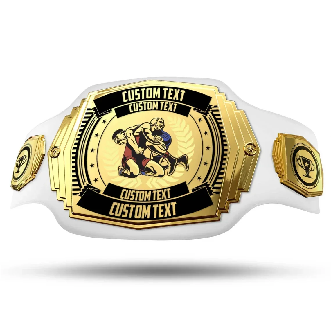 Best Designed Boxing Sandbox World Heavyweight Champion Custom Logo Wrestling Melee Sports Title Gold Belt