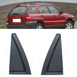 Rear Left Right Black Door Outside Delta Molding Triangle For Kia Sportage 2005 2006 2007 2008 2009 2010 838301F001 838401F001