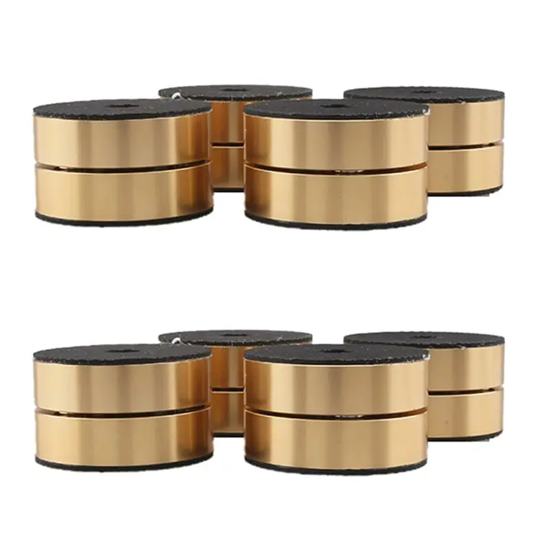 b03c-8pcs-hifi-speaker-isolation-feet-cushion-pads-stand-feet-40x23mm-aluminum-vibration-dampener-gold