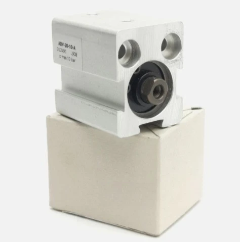 

Brand New ADV-20-10-A 12491 Cylinder, 10mm Stroke, 20mm Hole, M5 Thread Expedited shipping