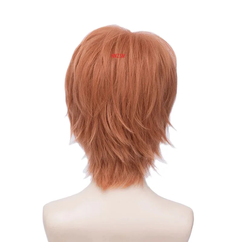Kostum Cosplay Wig Pendek Anime GIVEN Sato Mafuyu Rambut Sintetis Tahan Panas Wig Pesta Halloween Pria Wanita