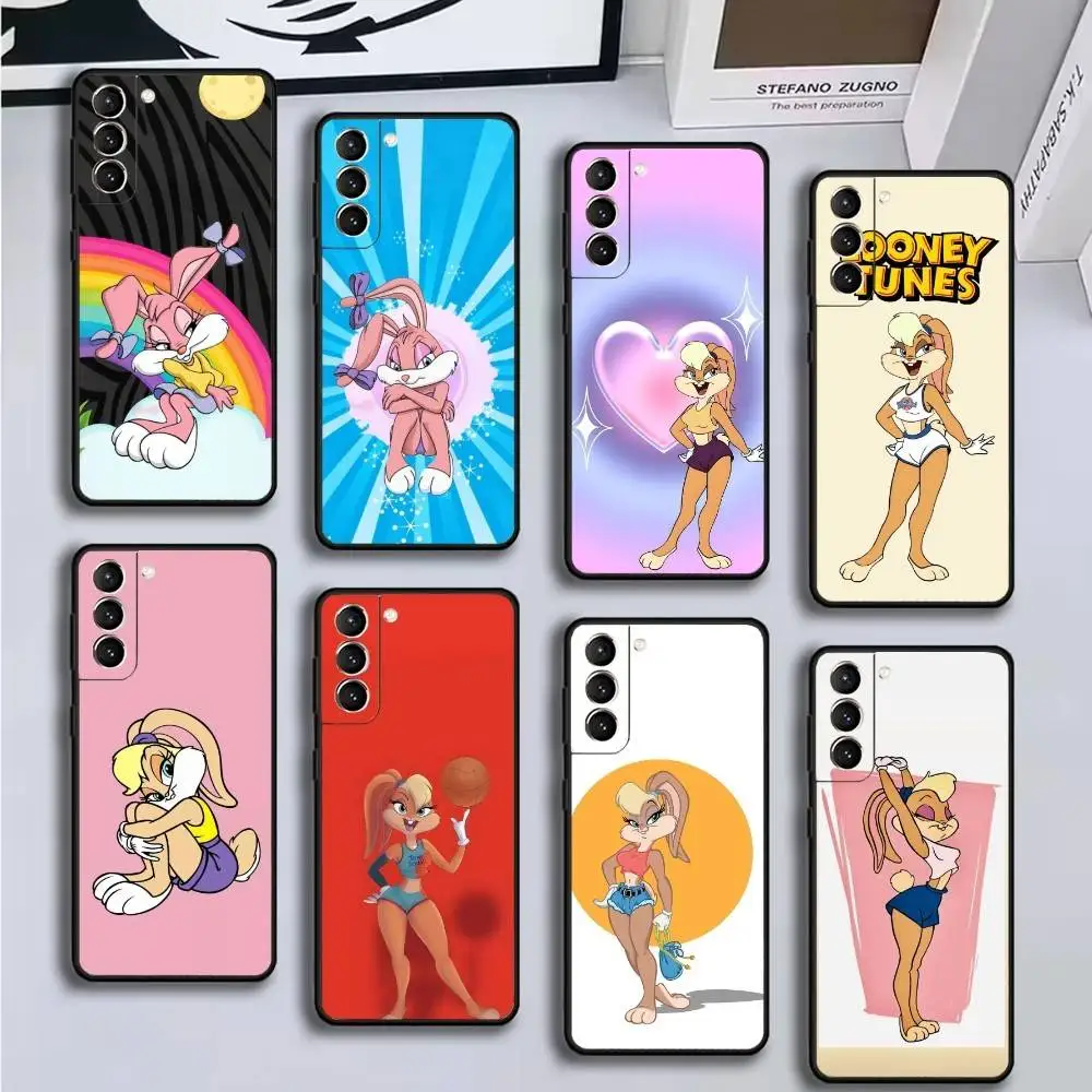 

Lola B-Bunny Phone Case For Samsung GalaxyA13,21s,22,31,32,52,53,71,72,73,Soft Black Cover