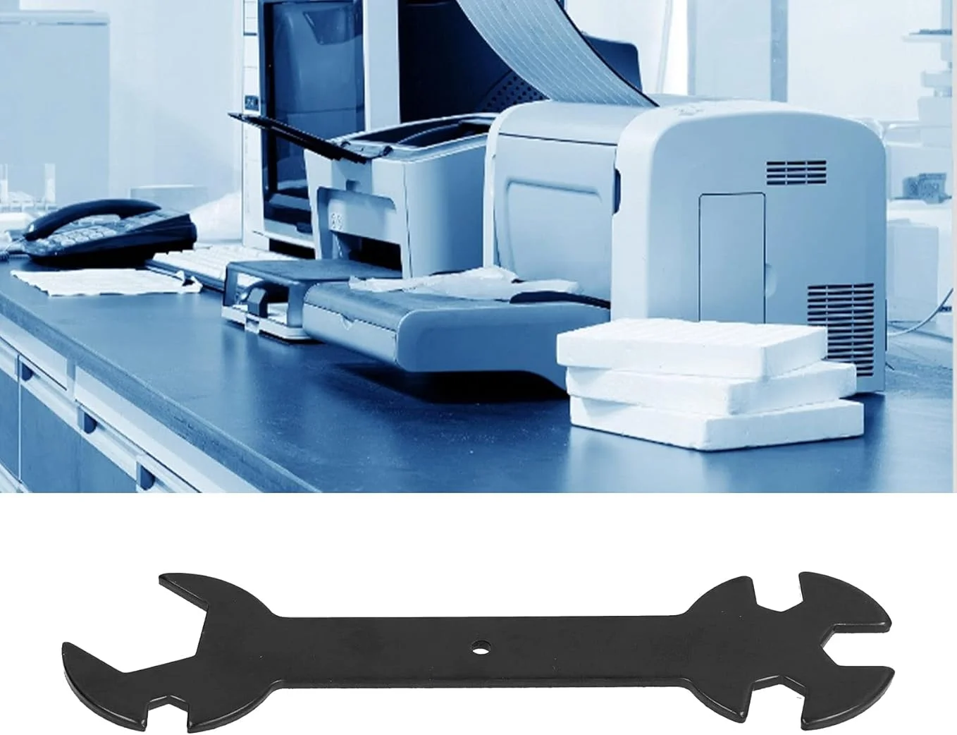 Creality 3D Tools Machine Fünf-in-Eins-Schraubenschlüssel zum Einstellen verschiedener Düsen-Heizblöcke für Ender-3/5 K1Series 3D-Drucker