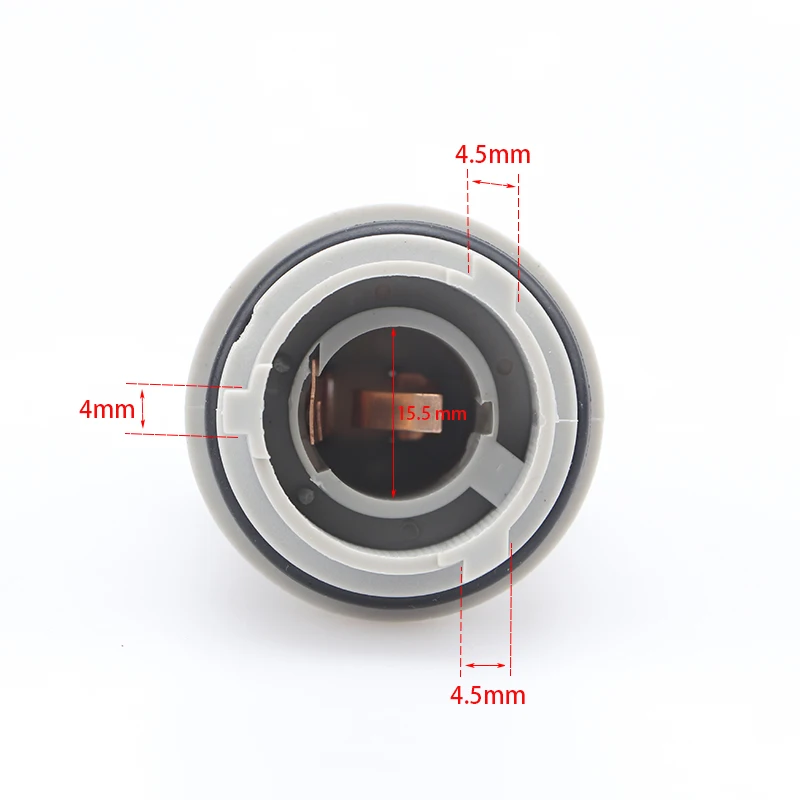 1Pcs 3B0953123A For Audi A6 Car Light Base Bulb Holder Headlights Turn Signals Rear Brake Lights Socket Accessories