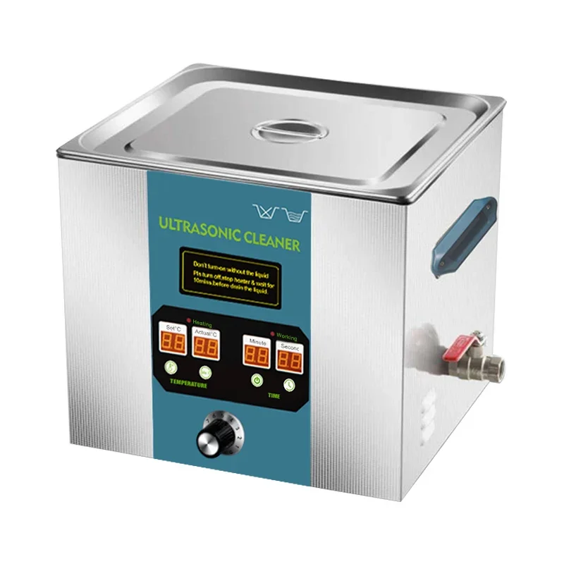 40KHz 80KHz 100KHz High Frequency Ultrasound Vinyl Record Cleaning Cylinder Head 11liter Ultrasonic Cleaner