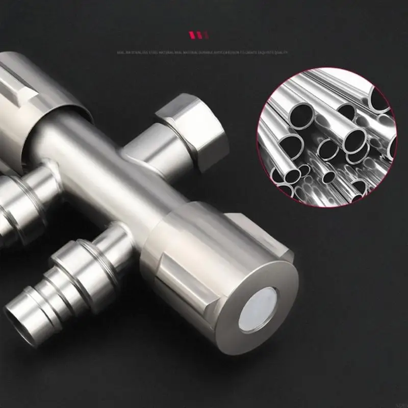 مراقبة مزدوجة صنبور حديقة الري التحكم في مياه الغسالة المرحاض دش الصمامات صمامات الحمام N58D