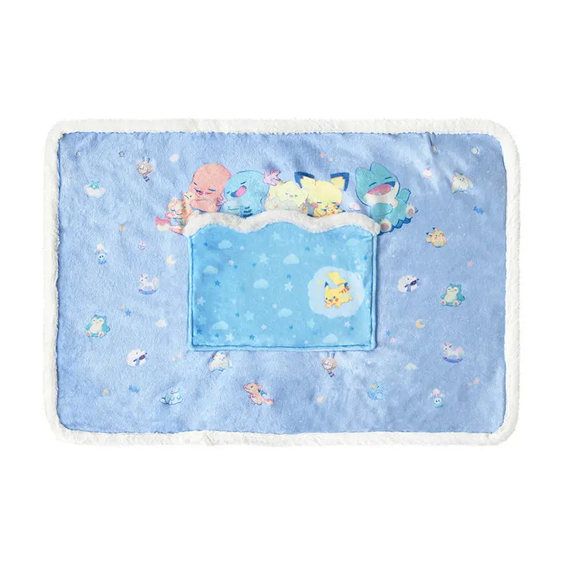 couverture-double-face-de-la-serie-«-little-dream-»-du-centre-officiel-pokemon-avec-charman-et-charizard-et-couverture-double-face-«-don't-play-my-series-»-cadeau-pour-enfants