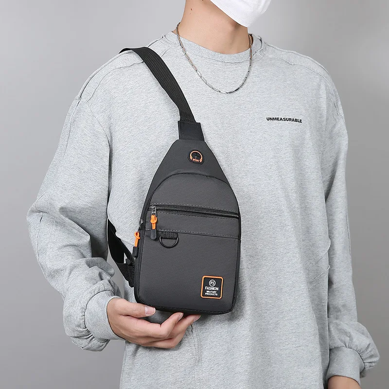 مقاومة للماء متعددة الوظائف حقيبة رافعة جديدة بسيطة حقيبة كتفية للسفر اليومية تخفيف رجال الأعمال الصدر حزمة Рুকস্যাক মুজজেরক #3