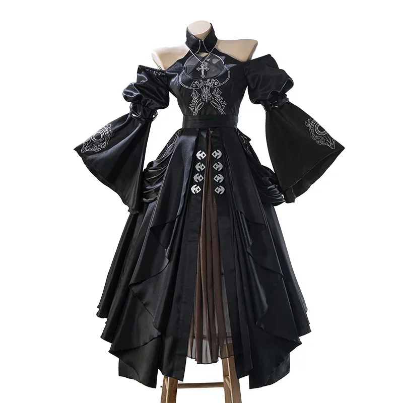 

2025 New Halloween Christmas Carnival Suit NieRR Reincarnation X Drakengardd3 Zero Divergentt Sister Cosplay Costume Dress