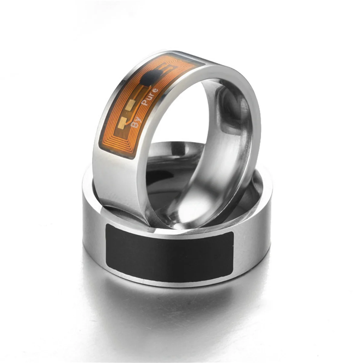 NFC Smart Chip Ring Mobiele telefoonlabel Smart Ring Nieuwe technologie NFC Wearable Smart Ring B