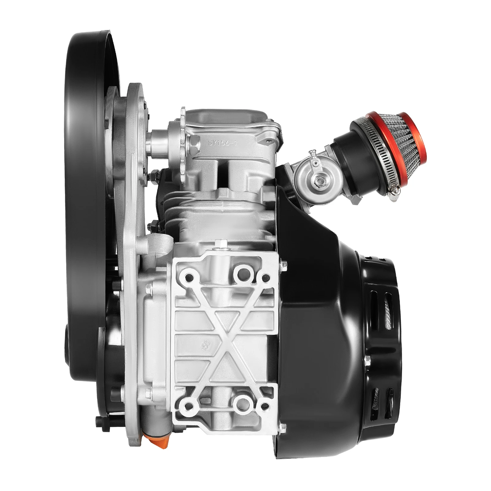 100cc 4-السكتة الدماغية محرك دراجة عدة مجموعة الغاز بمحركات دراجة نارية تعديل المحرك للدراجات الجبلية ، دراجات الطريق ، دراجات الحصى