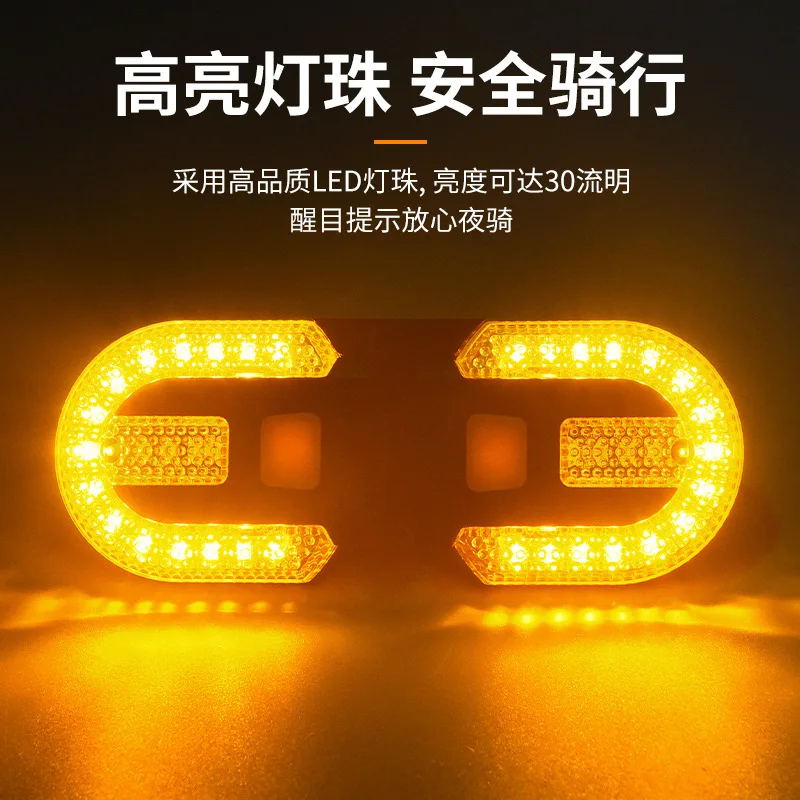 G378 الدراجات دراجة الذيل ضوء USB شحن التحكم عن بعد الدراجة بدوره أضواء الإشارة انفصال MTB الملحقات