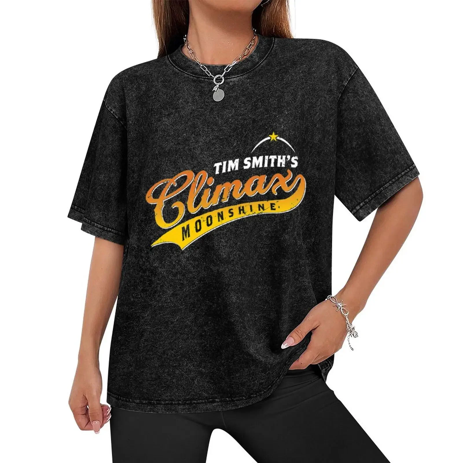 Tim Smith's Climax Moonshine Shirt T-Shirt heavyweights graphics plain black t shirts men