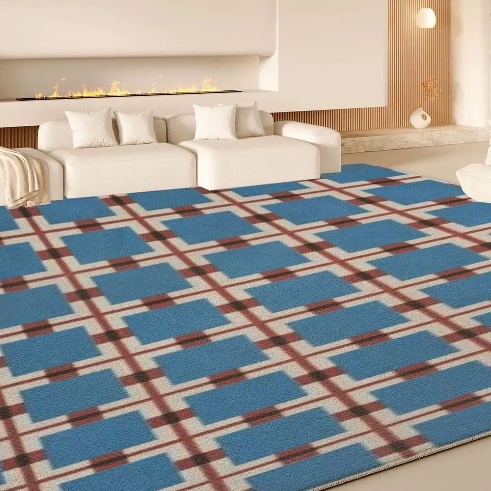 

VIKAMA Soft Loop - Pile Material Comfortable Mat Suitable for Living Room and Bedside, with Moderate Elasticity, Anti - slip and