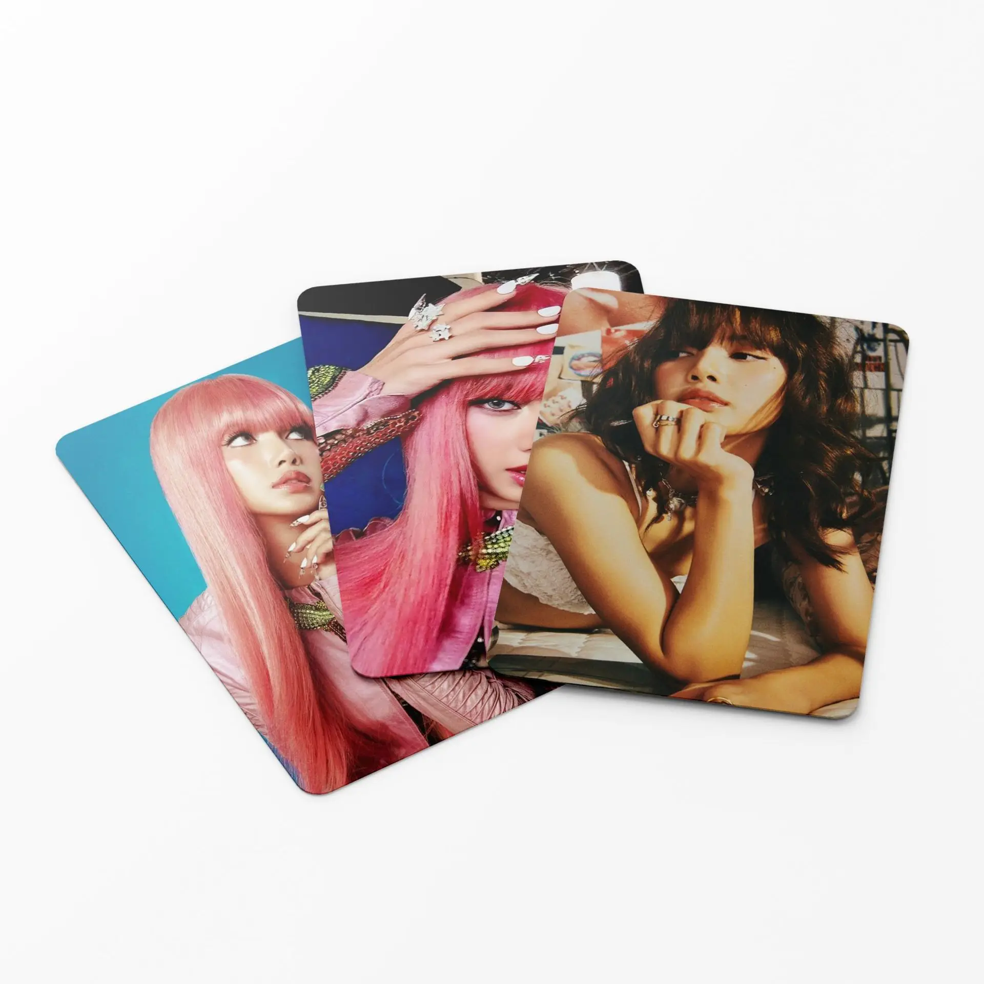 55 قطعة BP LISA Alter Ego Album المشاهير مروحة جمع بطاقة بريدية بطاقة الصور LOMOCard المنتجات الثقافية والإبداعية